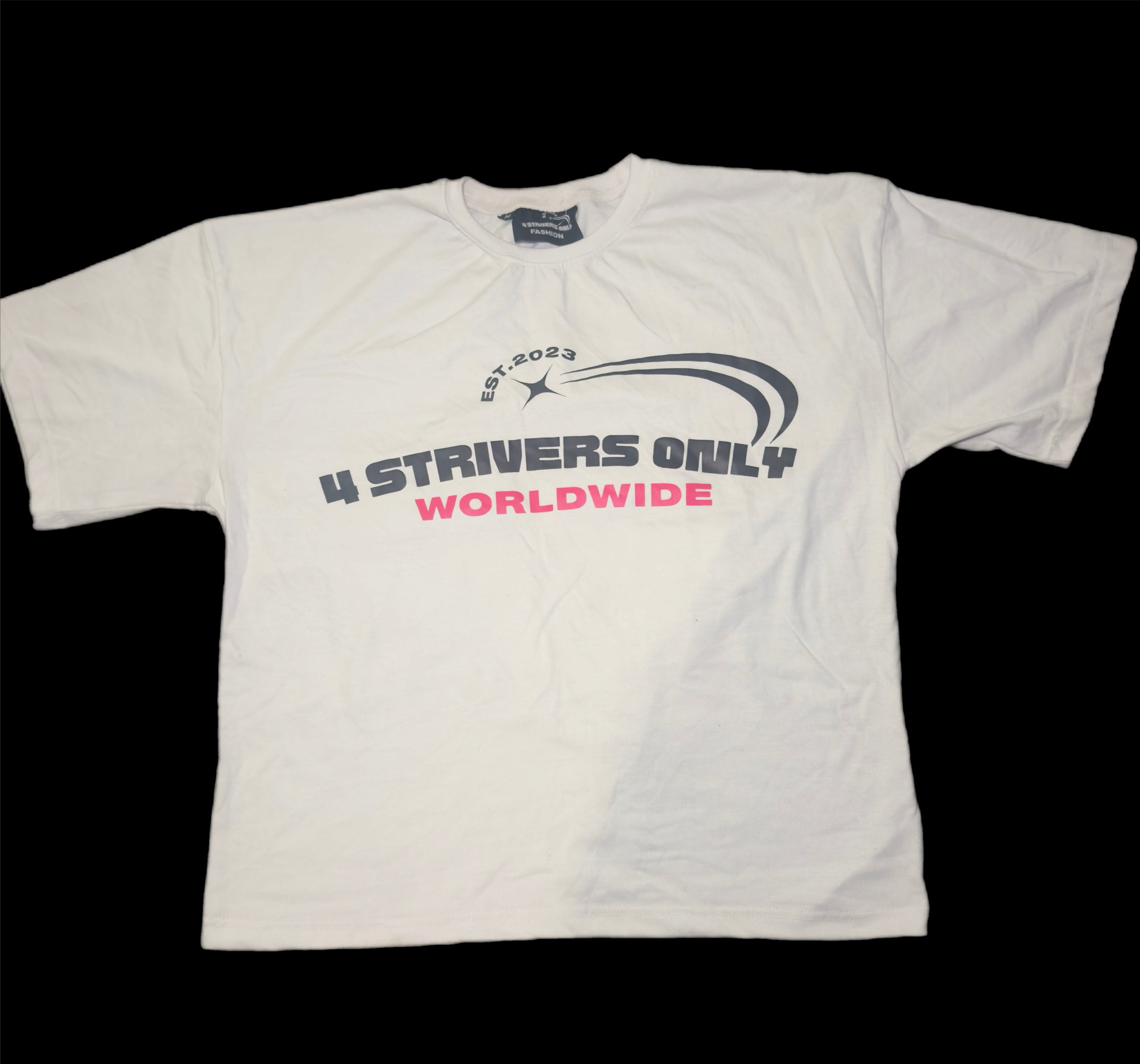 White Worldwide Tees