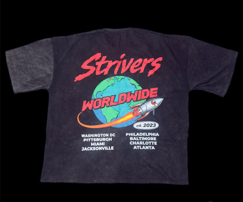 Black Worldwide Tee