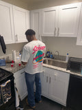 White Worldwide Tees