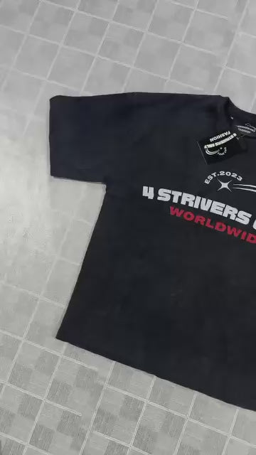 Black Worldwide Tee
